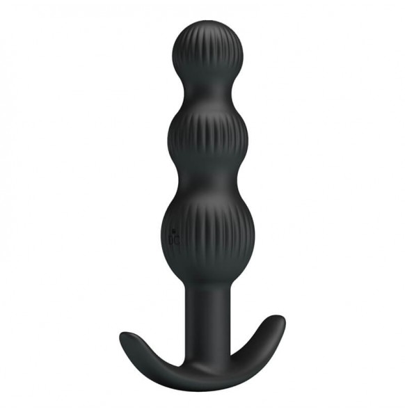 Pretty Love - Sidney Vibrating Anal Bead Massager (Chargeable - Black) Pretty Love - Sidney Vibrating Anal Bead Massager (Chargeable - Black)